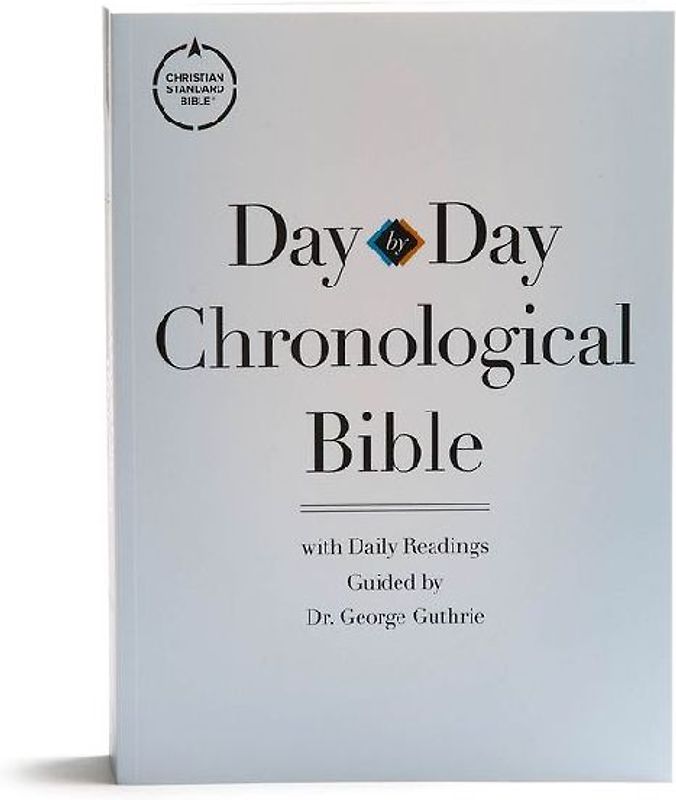 CSB Day-By-Day Chronological Bible, Tradepaper