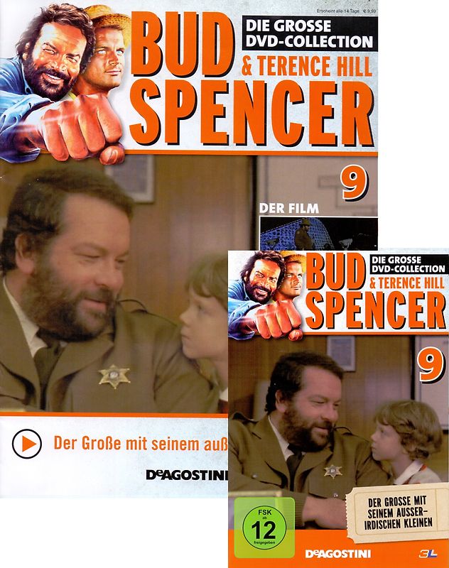 Bud Spencer &Terence Hill - Die Grosse DVD-Collection: Nr. 9 - Der Grosse mit seinem Ausserirdischen Kleinen [Zeitschrift, inkl. DVD]
