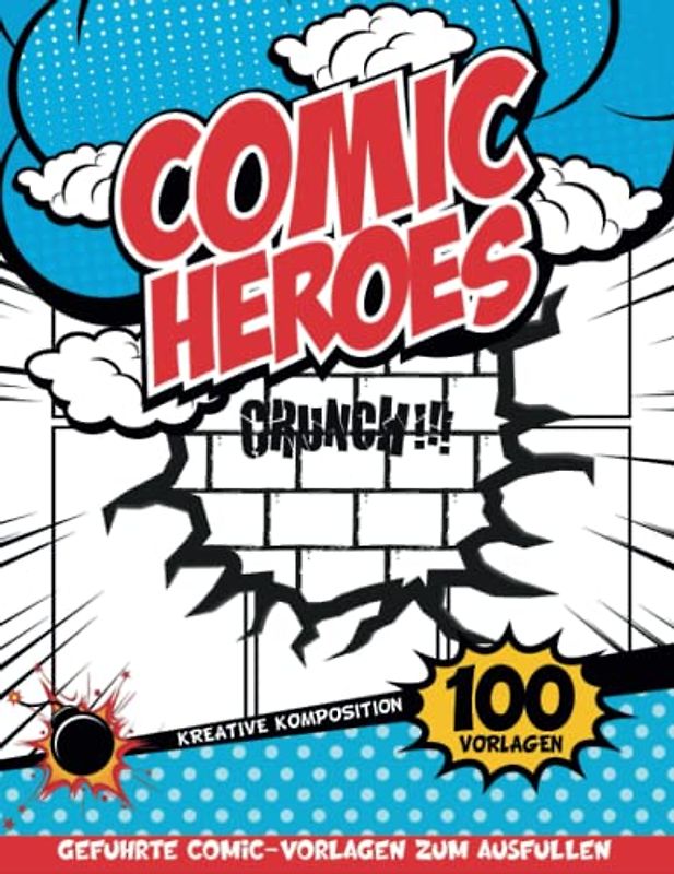 Comic Zeichnen Lernen Kinder Ab 12 Jahre: Lustige Leere Comic-Flugzeug-Aktivitäten, Um Geschäftige Journal Reisen In Einer Leeren Comic-Buch-Vorlage Zu Machen