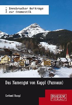 Das Namengut von Kappl (Paznaun)