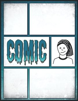 Blanko Buch A4 Comic: Comic-Zeichenvorlagen Für Kinder 9-12 | Papieraktivitäten Für Kinder | Geschenk Mädchen 9 Jahre