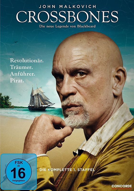 Crossbones - Die komplette 1. Staffel [3 DVDs] DVD