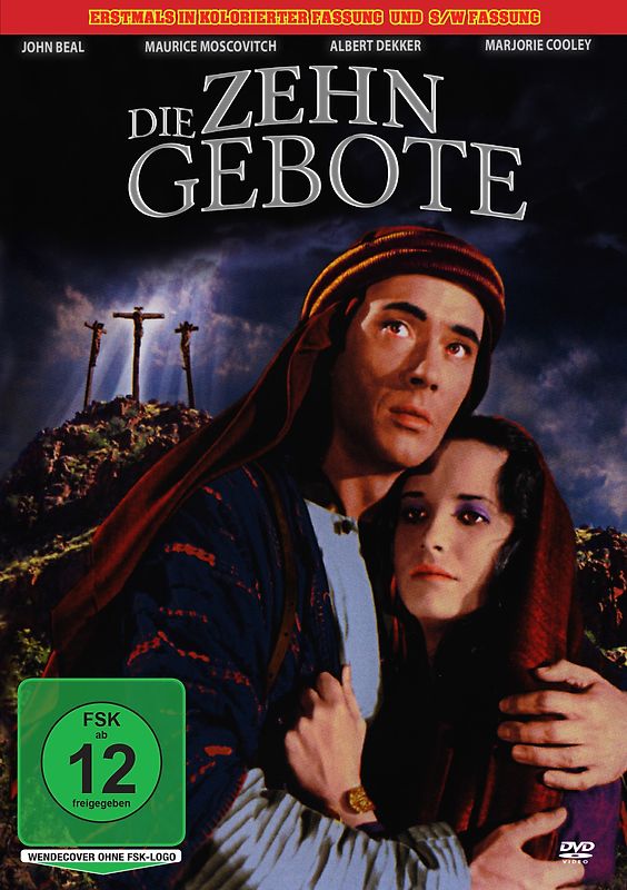 Die zehn Gebote [Kolorierte Fassung] DVD