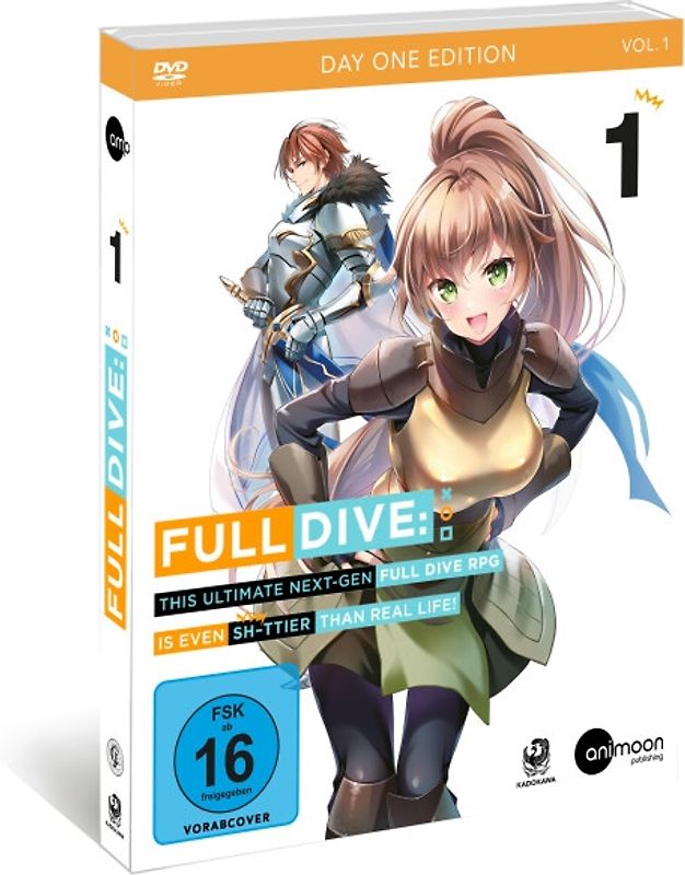 Full Dive RPG Vol.1 DVD