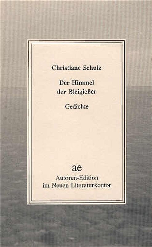 Der Himmel der Bleigießer