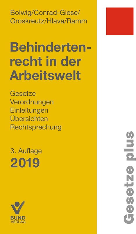 Behindertenrecht in der Arbeitswelt