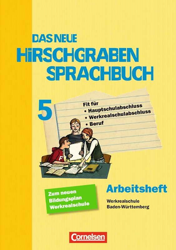 Das neue Hirschgraben Sprachbuch - Werkrealschule Baden-Württemberg - Band 5