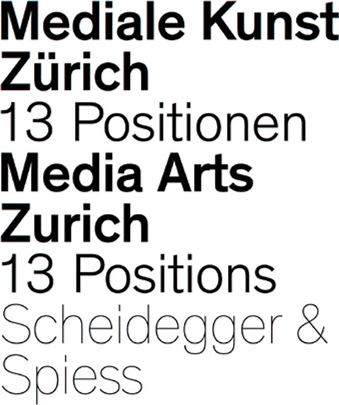 Mediale Kunst Zürich