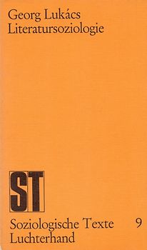 Werksauswahl / Schriften zur Literatursoziologie