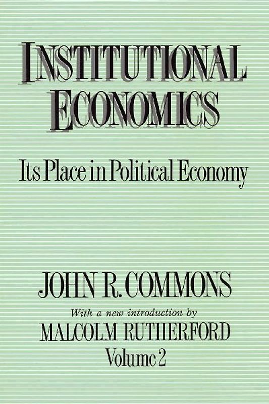 Institutional Economics