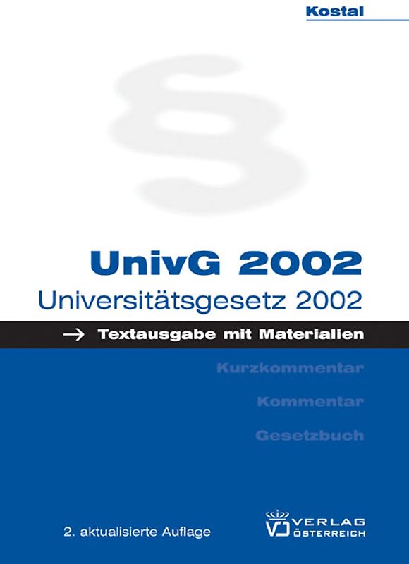 Universitätsgesetz 2002