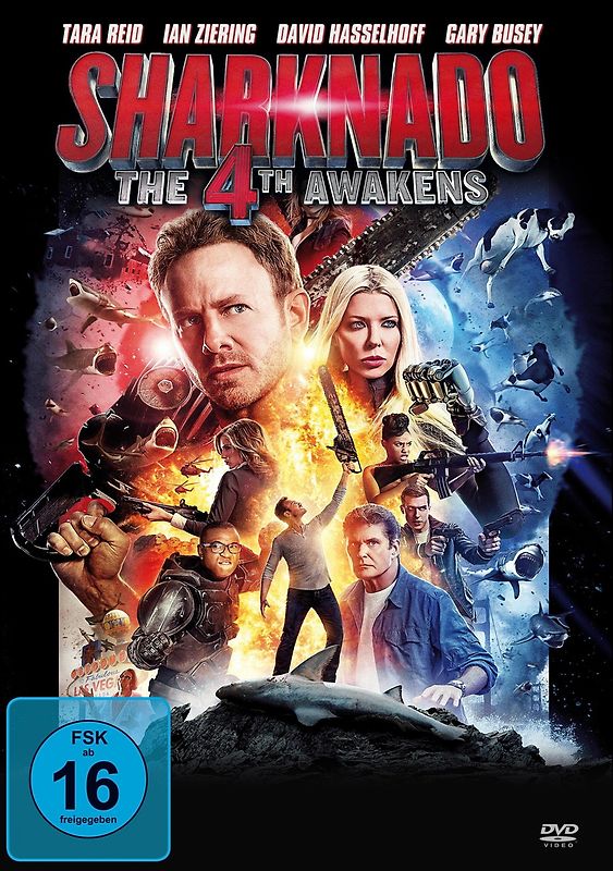 Sharknado 4: The 4TH Awakens DVD