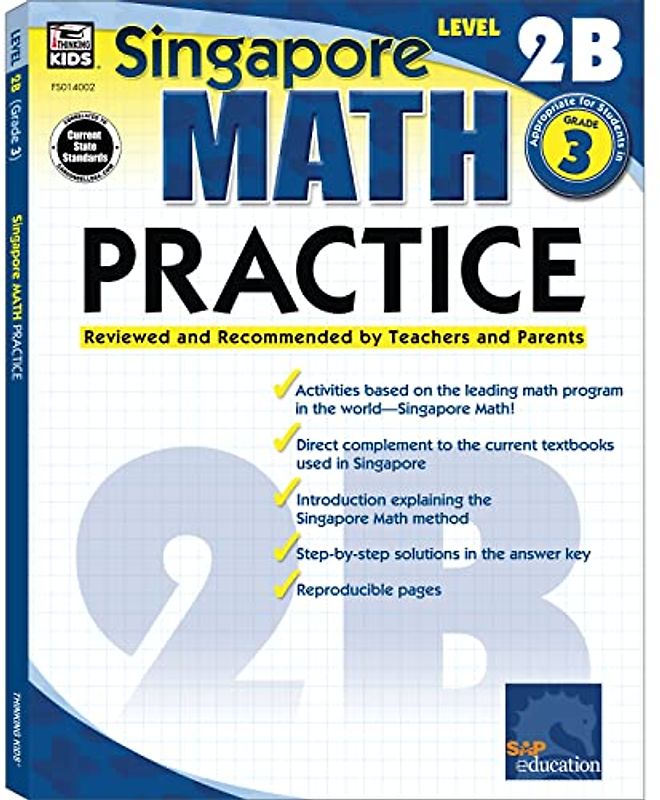 Math Practice, Grade 3: Volume 9 (Singapore Math)
