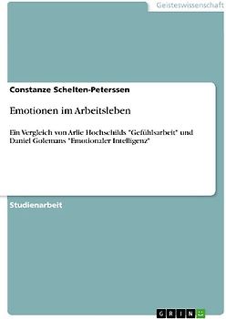 Emotionen im Arbeitsleben