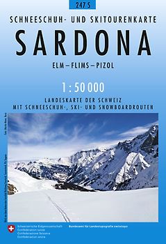247S Sardona Schneesportkarte