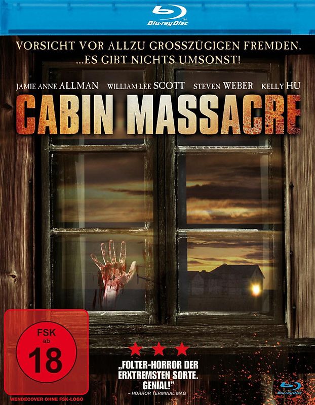 Cabin Massacre Blu-ray Disc