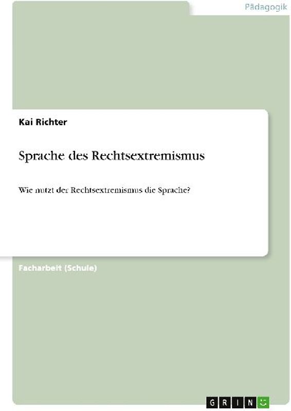 Sprache des Rechtsextremismus