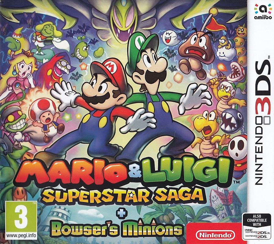 Mario & Luigi: Superstar Saga + Bowser's Minions [EU Import] Nintendo 3DS