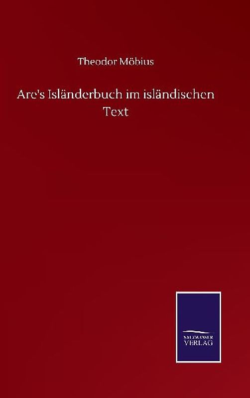 Are's Isländerbuch im isländischen Text
