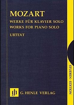 Werke für Klavier solo; Studien-Editionen: Besetzung: Klavier zu zwei Händen (Studien-Editionen: Studienpartituren)