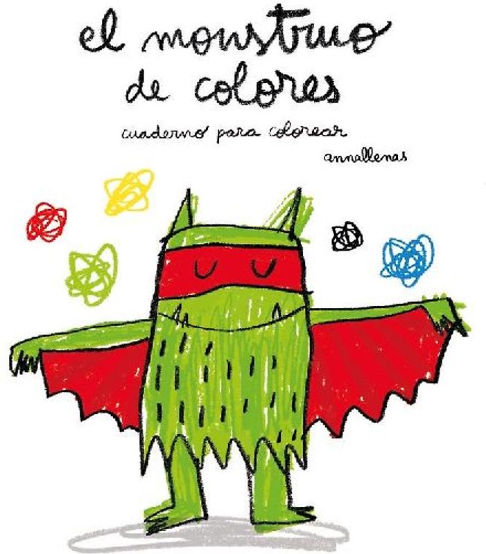 El monstruo de colores. Cuaderno para colorear
