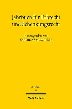 Jahrbuch für Erbrecht und Schenkungsrecht