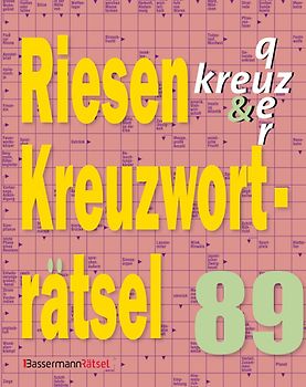 Riesen-Kreuzworträtsel 89 (5 Exemplare à 3,99 €)