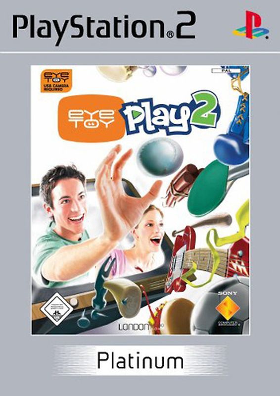 EyeToy: Play 2 [Platinum] PlayStation 2