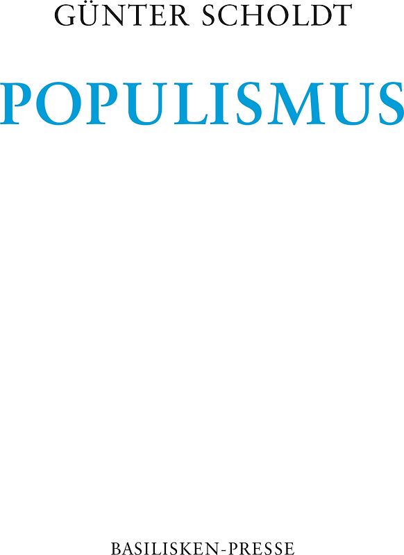 Populismus