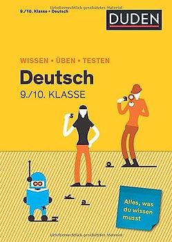 Wissen - Üben - Testen: Deutsch 9./10. Klasse