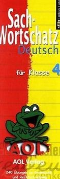 Sachwortschatz Deutsch Klasse 4