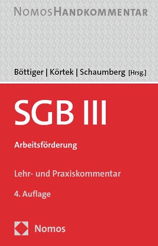 Sozialgesetzbuch III: SGB III