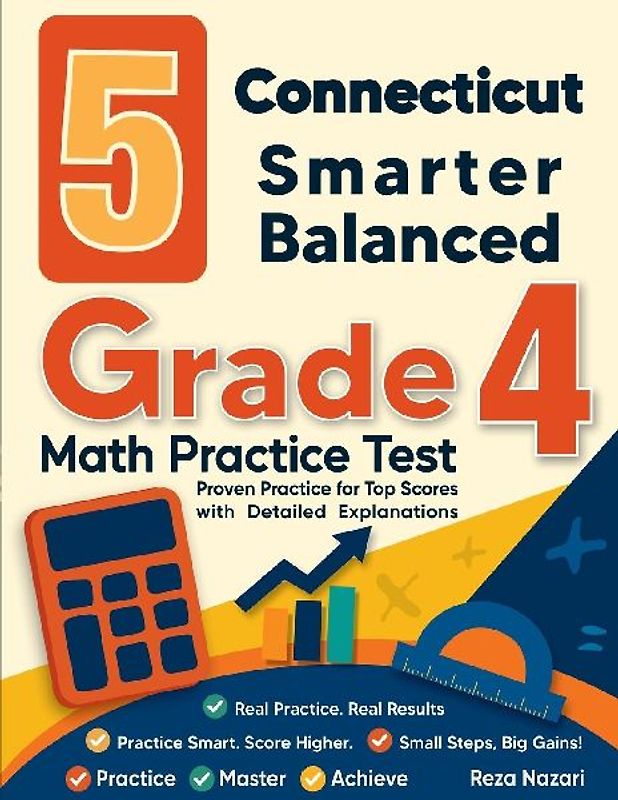 5 Connecticut Smarter Balanced Grade 4 Math Practice Tests