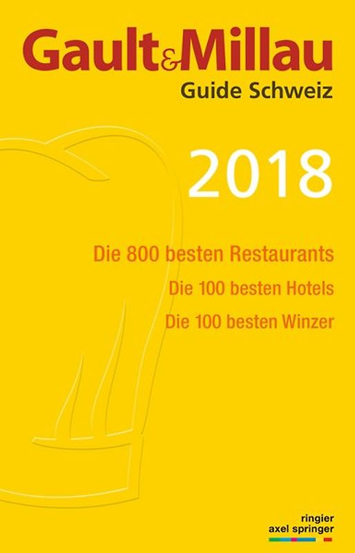 GaultMillau Guide Schweiz 2018
