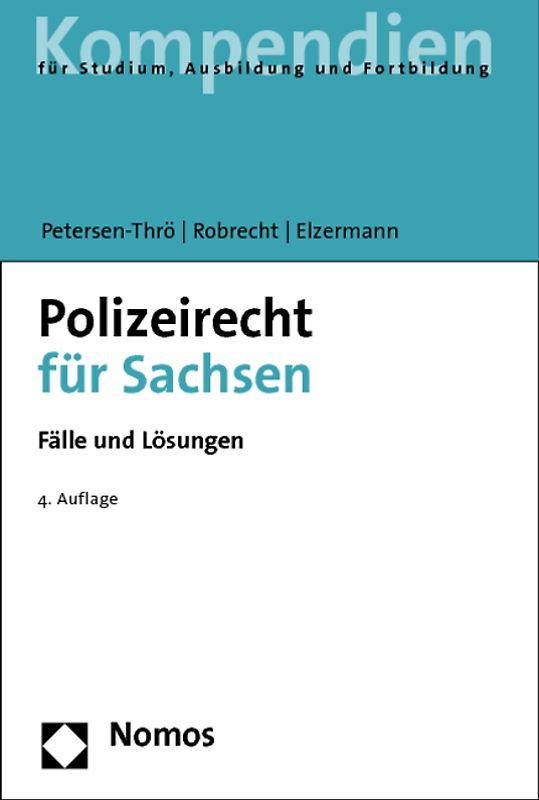 Polizeirecht für Sachsen