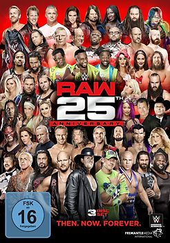 WWE: Raw 25th Anniversary DVD