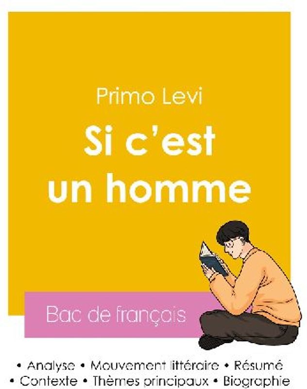 Réussir son Bac de français 2026 : Analyse de l'autobiographie Si c'est un homme de Primo Levi