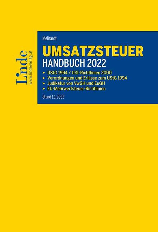 Umsatzsteuer-Handbuch 2022