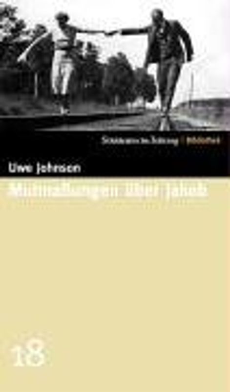 Süddeutsche Zeitung Bibliothek / Mutmaßungen über Jakob