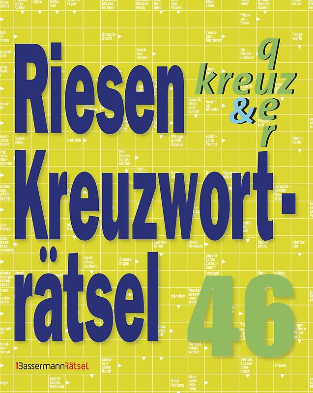 Riesen-Kreuzworträtsel 46 - 5er VE