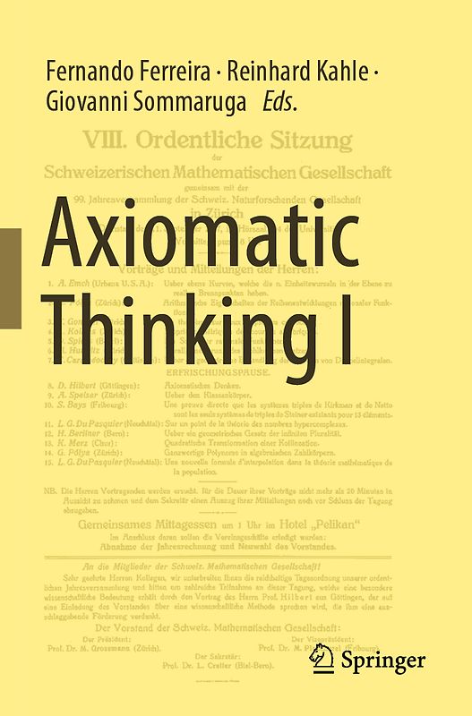 Axiomatic Thinking I