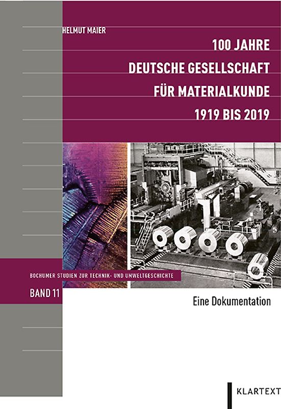 100 Jahre Deutsche Gesellschaft für Materialkunde
