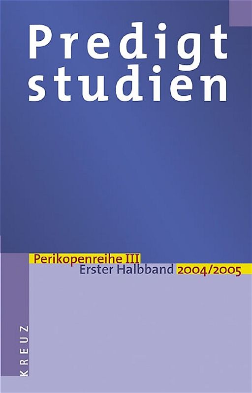 Predigtstudien