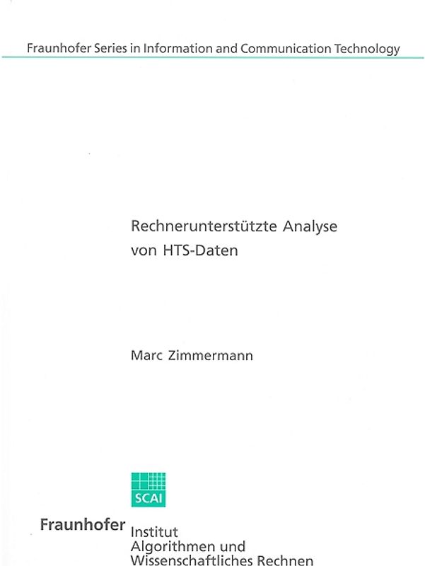 Rechnerunterstützte Analyse von HTS-Daten