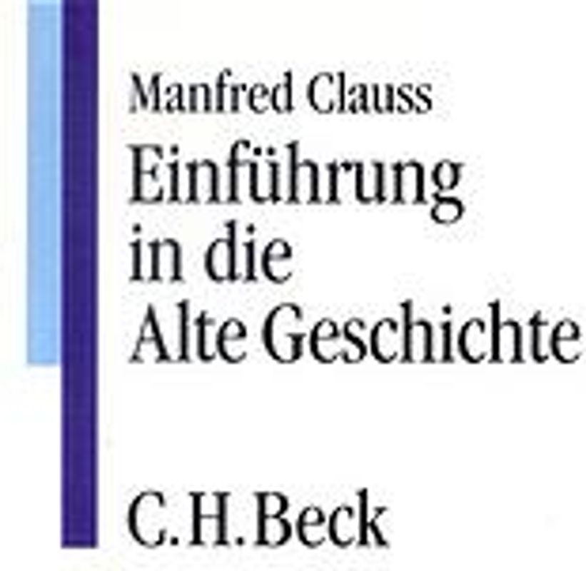 Einführung in die Alte Geschichte