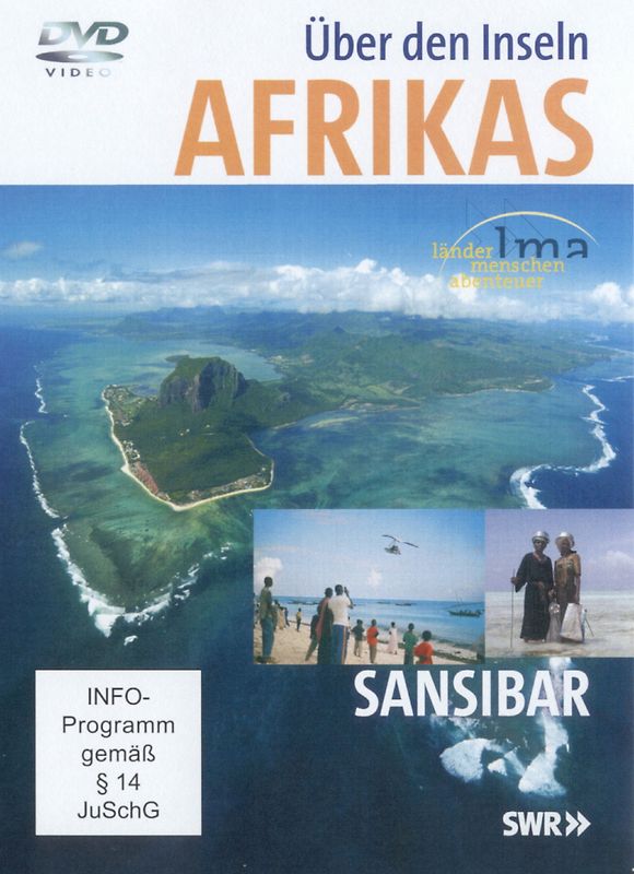 Über den Inseln Afrikas - Sansibar (1 DVD, Länge: ca. 43 Minuten) DVD