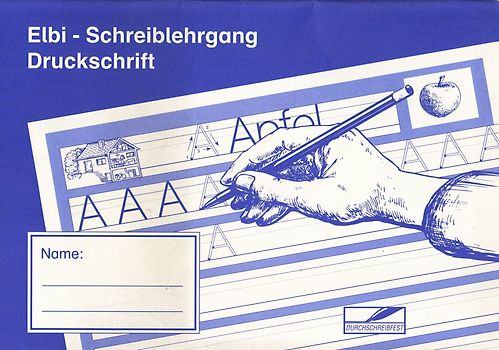 Elbi - Schreiblehrgang Druckschrift: chreiben lernen in der Grundschule und Förderschule - H12 [Broschiert]