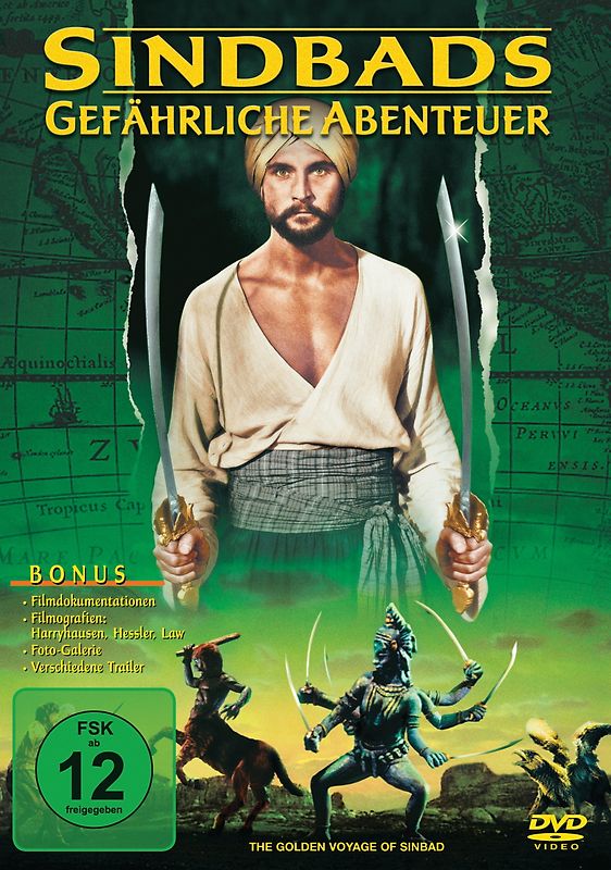 Sindbads gefährliche Abenteuer DVD