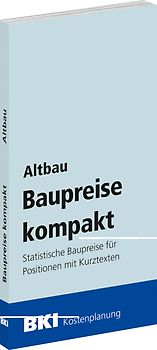 BKI Baupreise kompakt Altbau 2027