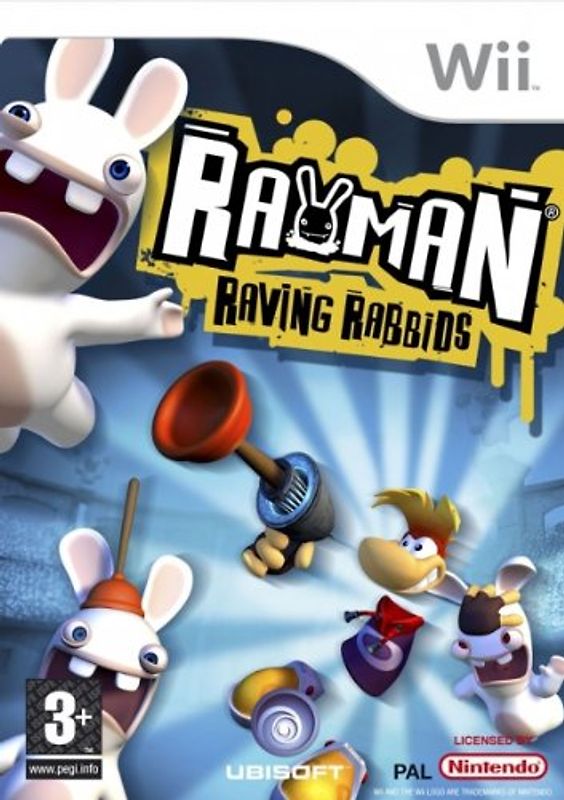Rayman: Raving Rabbids [Internationale Version] Nintendo Wii